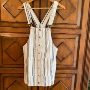 Miami brand, denim jumper dress, size M